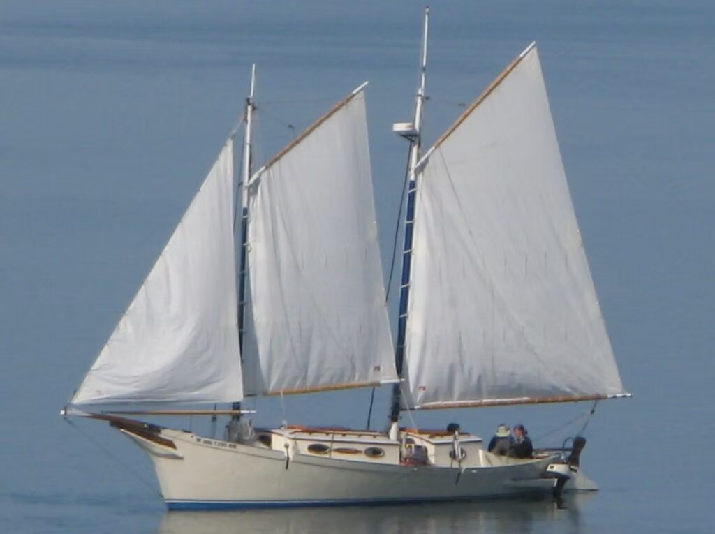 San Juan Sharpie Gaff-Rigged Scooner