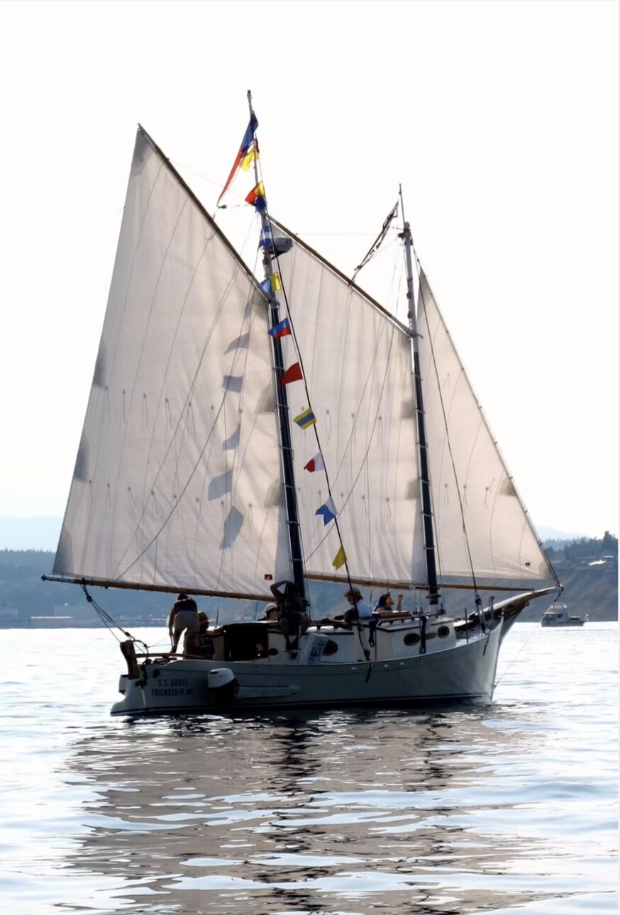 San Juan Sharpie, Gaff-Rigged Scooner